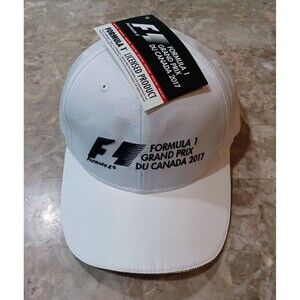 FORMULA 1 Grand Prix Du Canada 2017 Cap F1 50th Anniversary Lewis Hamilton Hat